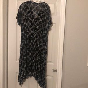 Torrid black and white dress